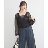 メッシュレイヤードワンピース | earth music&ecology | 詳細画像11