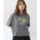 チャコールグレー | FRUITS DE SAISONショートT | earth music&ecology 