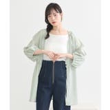 ふんわりスリーブドロストシャツ | earth music&ecology | 詳細画像2