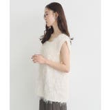 ふさふさベスト | earth music&ecology  | 詳細画像14 