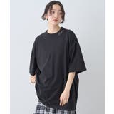 ブラック | アソートグラフィックルーズTee | earth music&ecology