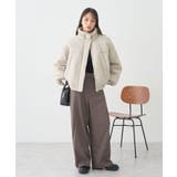 ウエストタブタックパンツ | earth music&ecology  | 詳細画像27 