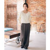 ウエストタブタックパンツ | earth music&ecology  | 詳細画像31 