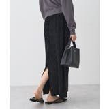 シャイニーベロアスカート | earth music&ecology  | 詳細画像25 