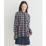 マルチウェイチェックシャツ | earth music&ecology | 詳細画像3