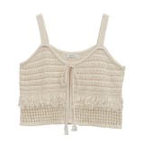 フリンジニットビスチェ | earth music&ecology | 詳細画像27