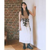 マジョリカプリーツナロースカート | earth music&ecology  | 詳細画像17 