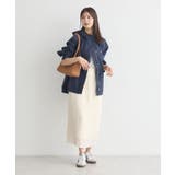 マジョリカプリーツナロースカート | earth music&ecology  | 詳細画像9 