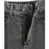 裾レースデニムパンツ | earth music&ecology  | 詳細画像24 