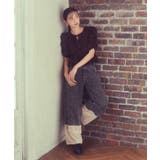 裾レースデニムパンツ | earth music&ecology  | 詳細画像5 