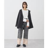 裾レースデニムパンツ | earth music&ecology  | 詳細画像15 