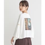 アイボリー | アソートプリントワイドTee | earth music&ecology