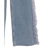 サイドチュールデニムパンツ | earth music&ecology  | 詳細画像24 