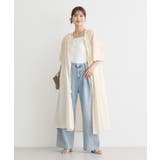 ギャザーロングワンピース | earth music&ecology  | 詳細画像7 