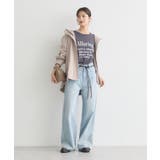 アソートプリントレギュラースリットTee | earth music&ecology | 詳細画像28