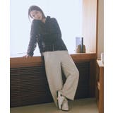 センターシームタックスウェットパンツ | earth music&ecology  | 詳細画像4 
