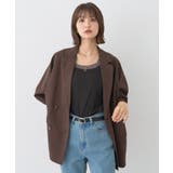 配色レイヤードタンクトップ | earth music&ecology | 詳細画像3