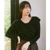 リボンライクドレーププルオーバー | earth music&ecology  | 詳細画像2 