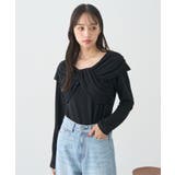 リボンライクドレーププルオーバー | earth music&ecology  | 詳細画像23 