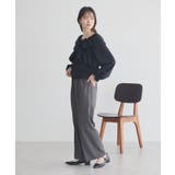 フリルオフショルブラウス | earth music&ecology  | 詳細画像15 