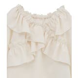 フリルオフショルブラウス | earth music&ecology  | 詳細画像22 