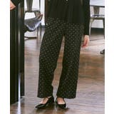 リラックスドットパンツ | earth music&ecology  | 詳細画像4 