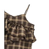 2wayフリルチェックキャミワンピース | earth music&ecology  | 詳細画像19 