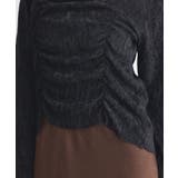 プリーツベロア風ギャザープルオーバー | earth music&ecology  | 詳細画像16 