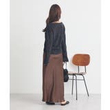 プリーツベロア風ギャザープルオーバー | earth music&ecology  | 詳細画像6 