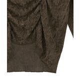 プリーツベロア風ギャザープルオーバー | earth music&ecology  | 詳細画像21 