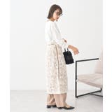 モールレースラップスカート | earth music&ecology  | 詳細画像6 