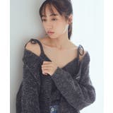 SET2点ショートカーディガン＋リボンキャミソール | earth music&ecology  | 詳細画像13 