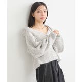 SET2点ショートカーディガン＋リボンキャミソール | earth music&ecology  | 詳細画像19 