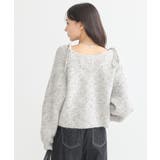 SET2点ショートカーディガン＋リボンキャミソール | earth music&ecology  | 詳細画像24 