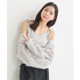 SET2点ショートカーディガン＋リボンキャミソール | earth music&ecology  | 詳細画像25 