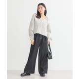 SET2点ショートカーディガン＋リボンキャミソール | earth music&ecology  | 詳細画像29 