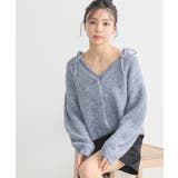 SET2点ショートカーディガン＋リボンキャミソール | earth music&ecology  | 詳細画像34 