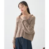 SET2点ショートカーディガン＋リボンキャミソール | earth music&ecology  | 詳細画像5 