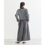 【WEB限定】ゴールド釦ショートニットカーディガン | earth music&ecology  | 詳細画像30 