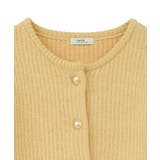 【WEB限定】ゴールド釦ショートニットカーディガン | earth music&ecology  | 詳細画像36 