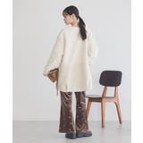 ボアキルトミドルコート | earth music&ecology | 詳細画像8