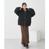 ダンボールニットフーディーブルゾン | earth music&ecology | 詳細画像20