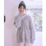 MIXカラーブークレカーディガン | earth music&ecology | 詳細画像3