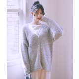 MIXカラーブークレカーディガン | earth music&ecology | 詳細画像6