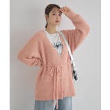 MIXカラーブークレカーディガン | earth music&ecology | 詳細画像23