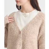 MIXカラーブークレカーディガン | earth music&ecology | 詳細画像27