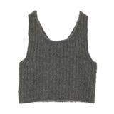 MIXカラーブークレニットビスチェ | earth music&ecology | 詳細画像25