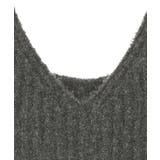 MIXカラーブークレニットビスチェ | earth music&ecology | 詳細画像26