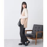 フェザーUネックニットベスト | earth music&ecology | 詳細画像7