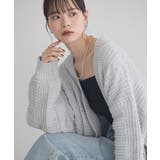 マットモールカーディガン | earth music&ecology  | 詳細画像14 